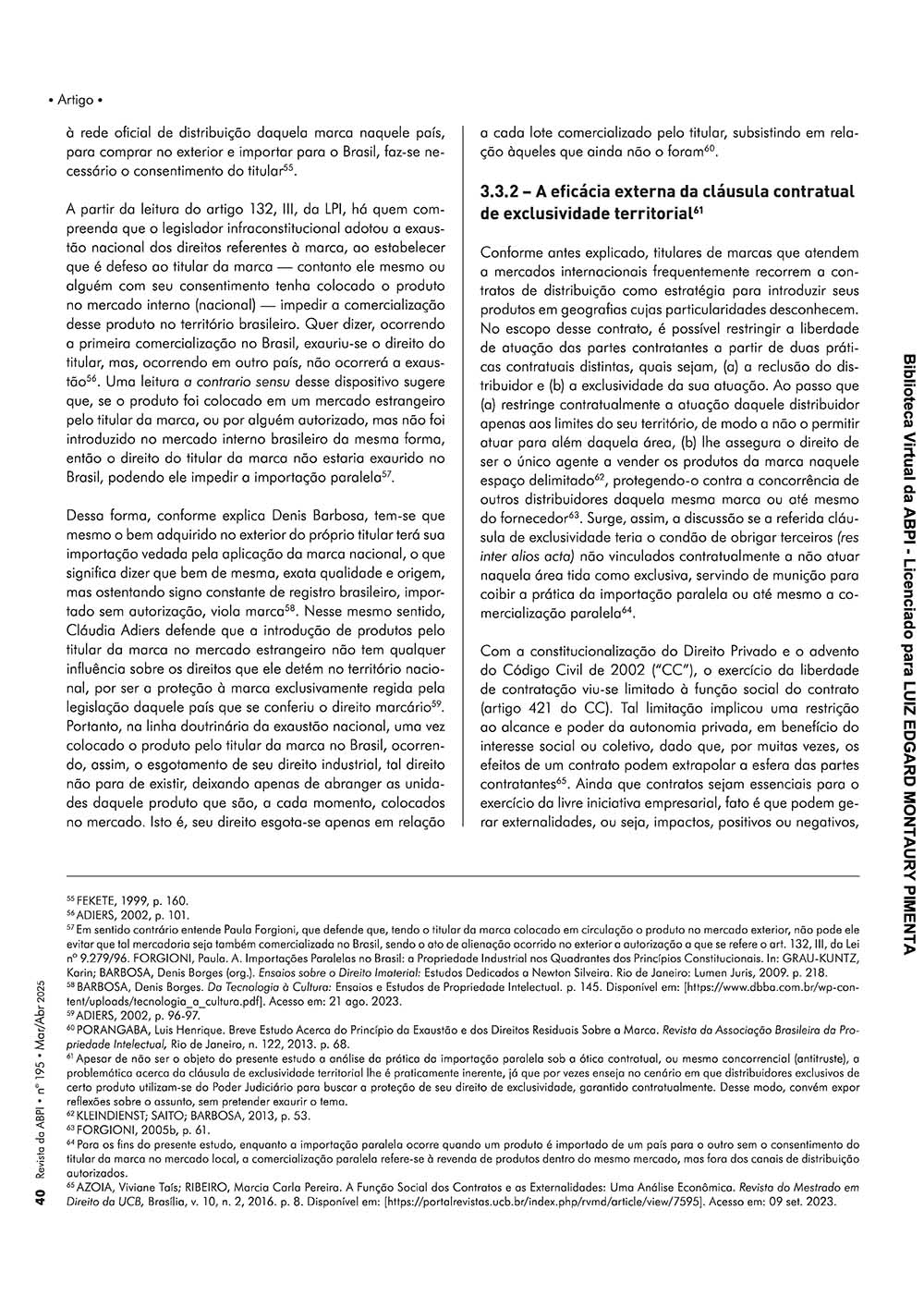 A prática da importação paralela à luz do direito marcário brasileiro (Parte 2)