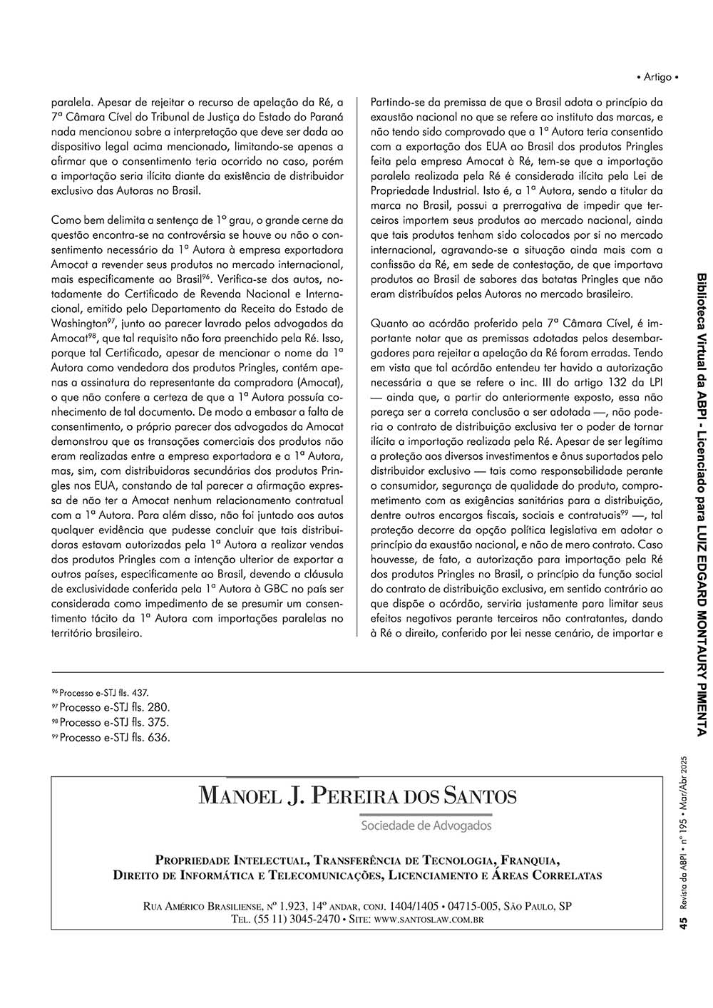 A prática da importação paralela à luz do direito marcário brasileiro (Parte 2)
