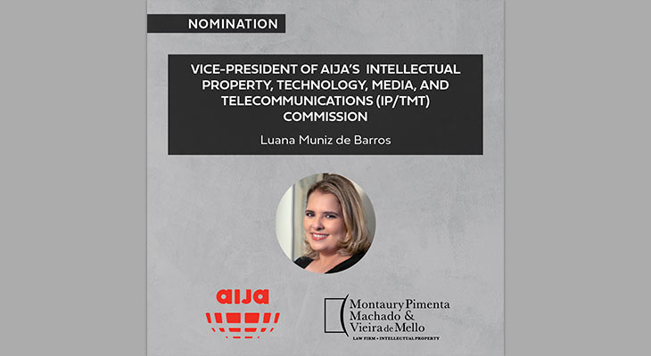 Vice-Presidente da Comissão de Propriedade Intelectual, Tecnologia, Mídia e Telecomunicações (IP/TMT) da AIJA